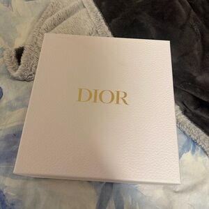 Dior White Box with Gold Logo